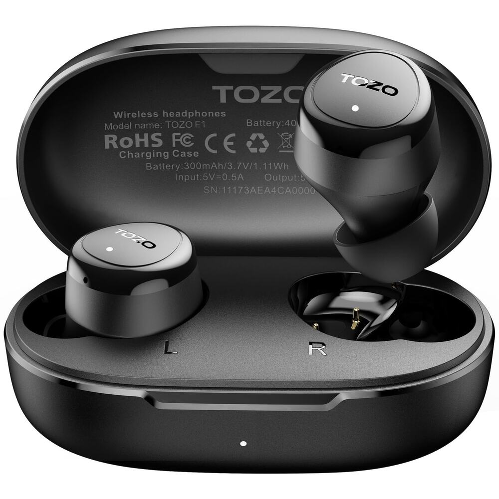 TOZO T12 Compact Ergonomic Edition Wireless Earbuds Bluetooth 5.3 Headphones